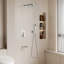 Système de douche à pluie haute pression 3 fonctions, ensemble de robinet de baignoire