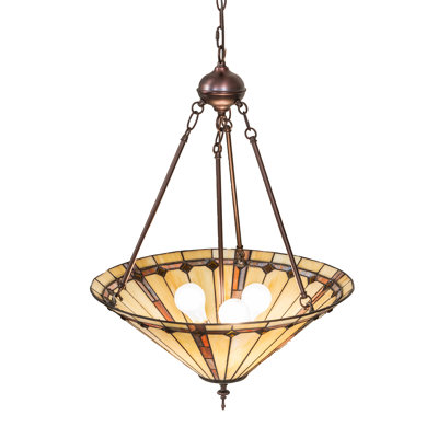 Meyda Tiffany & Stained Glass 3 - Light Pendant