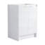 Meuble-lavabo autoportant avec lavabo en résine
