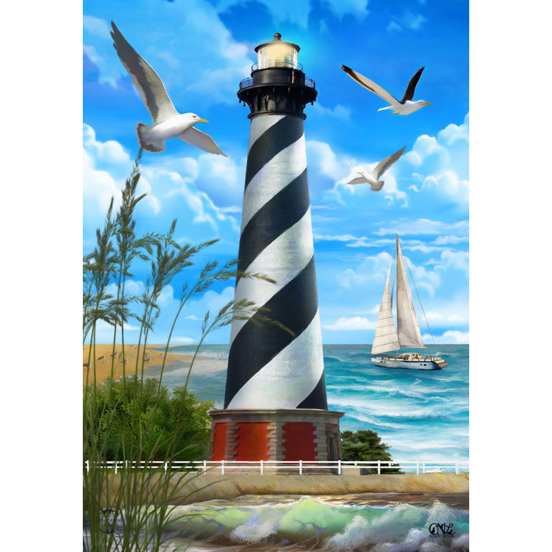Drapeau du jardin du phare de Hatteras