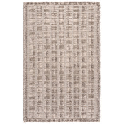Natura Hand Woven Wool; Cotton; Recycled P.E.T Solid Color Indoor Rug