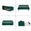 Lit de jour simple rembourré avec couchette-427378005