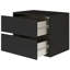 50cm W Manufactured Wood Bedside Table