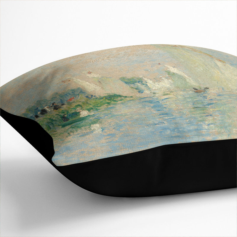 Regatta At Argenteuil Square Throw Cushion, Black, 55cm H x 55cm W x 20cm D