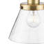 Luminaire suspendu conique à 1 lumière Landrich-780292517-780292516
