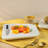 Quadra Small White Marble Cutting Board, Contemporary Chopping Board for Kitchen, Serving Platter and Food Preparation-115193913