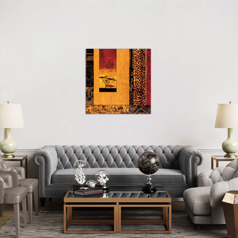African Studies I 1 Piece Wall Art on Canvas, 66.04 cm H x 66.04 cm W, No Framed