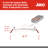 6'' Dimmable Air-Tight IC Rated LED Canless Recessed Lighting Kit