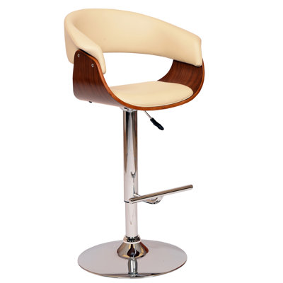 Tabouret de bar rotatif à hauteur ajustable Tani