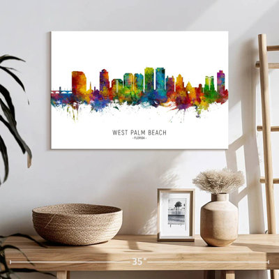 West Palm Beach Florida Skyline I