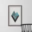 Triangle Convergence II - Single Picture Frame Painting-600805408