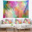 Tapisserie de motif mosaïque polygonal multicolore abstract-28495263