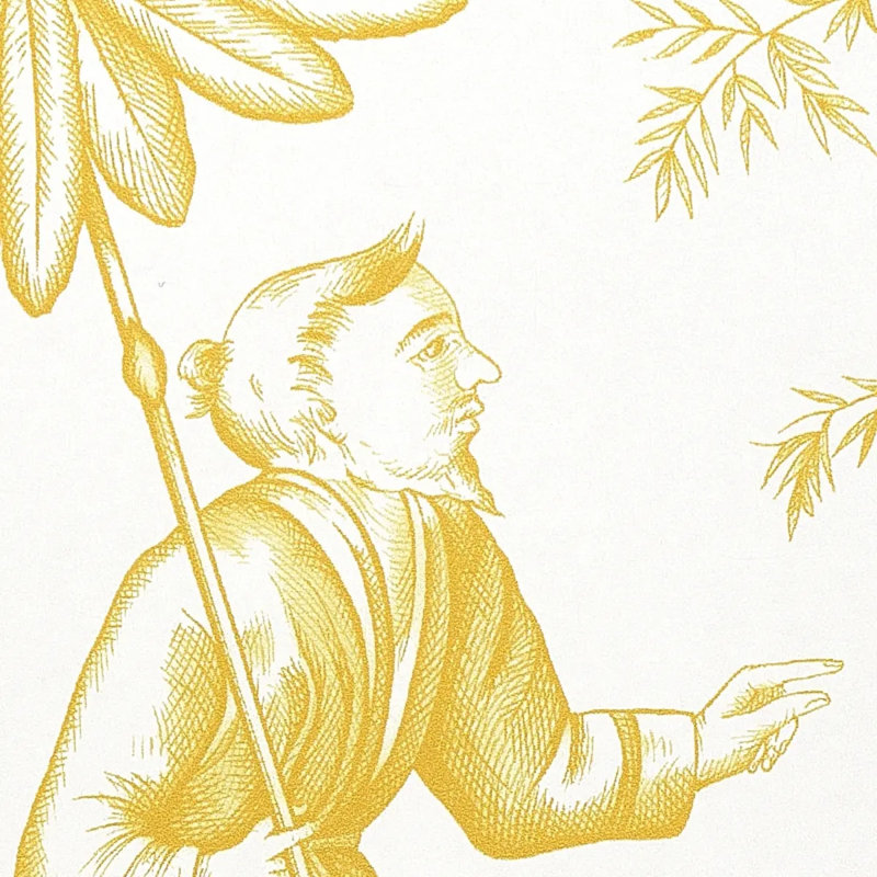 Papier peint Shengyou Toile, Jaune