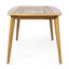Table de salle à manger en bois - P 36,23 po x l 68,95 po H 30,11 po avec finition l 71 po x P 35,11 po