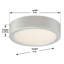 Plafonnier encastré 1 lumière Hilmar-387928007-387928004