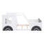 Lit plateforme en bois avec roulettes-1011492293