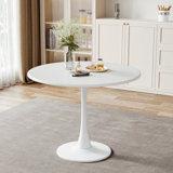 Menk Round Metal Dining Table