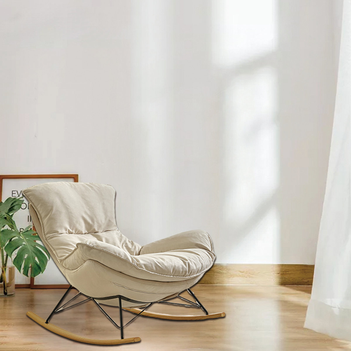 Corrigan Studio® Leondria Rocking Chair & Reviews