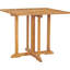 Warren Square Teak Folding Outdoor Dining Table , 35'' in. W 35'' in. D