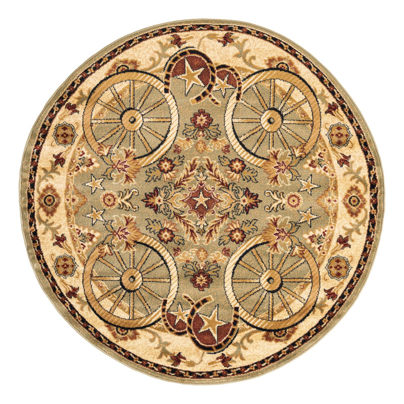 Pioneer Indoor Rug, Round 5'3"