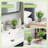 Fake Plants Greenery Set 4 Pack