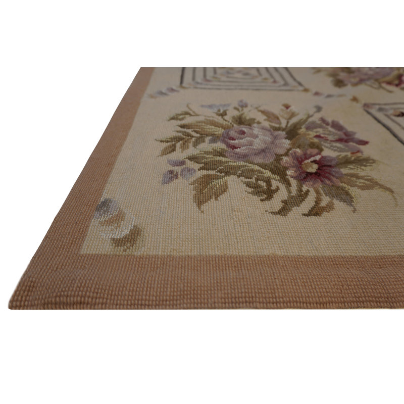 Highland Needleworks Flatweave Wool Area Rug, Rectangle 9' x 12'