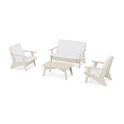 Riviera Modern Lounge 4-Piece Set