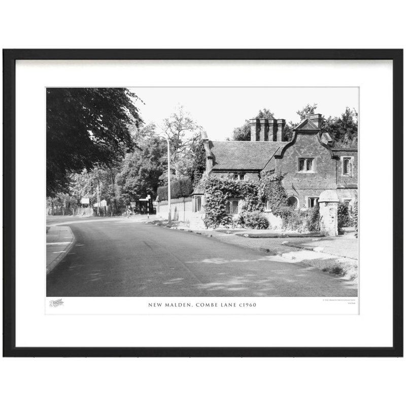 New Malden, Combe Lane C1960 by Francis Frith - Single Picture Frame Print, 28cm H x 36cm W x 2.3cm D