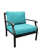 Ensemble de conversation modulaire avec coussins 7 pièces Madison