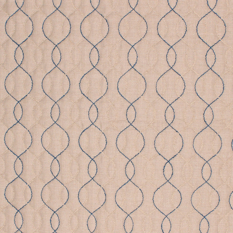 Tissu de couture dans le temps Prive, Bleu lazuli