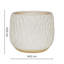  Arles Leaf Embossed Plant Pot-592476755-592476764