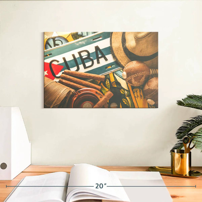 Fierté cubaine Senne, H 8 po x l 12 po