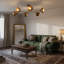 Plafonnier semi-encastré 6 lumières-492259766