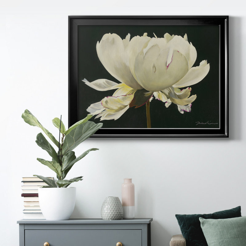 Aglow - reproduction d'art sur toile, H 22,5 po x l 30,5 po x P 1,5 po, Noir