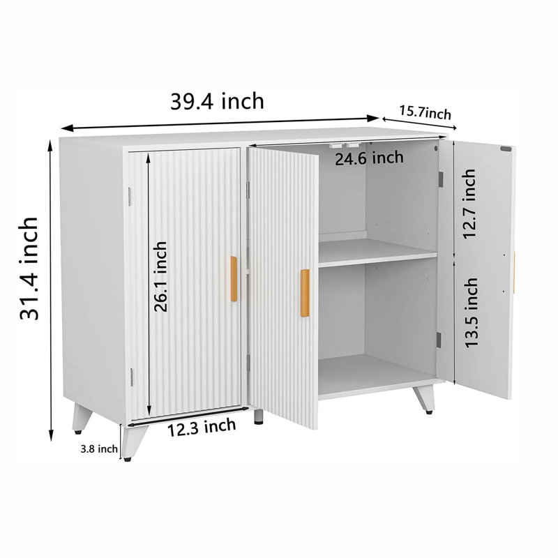 Buffet 39,37 po L camion