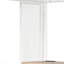 Lit mezzanine simple en métal de taille XL avec bureau intégré et prise de courant, bande DEL, cadre de lit mezzanine en métal avec panneaux perforés et panneaux de rangement en filet, escalier de rangement avec garde-robe, blanc-1081718847-1081719232