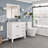 Minnich 36"W x 22"D Bathroom Vanity with Undermount Porcelain Sink-101784220-22628682