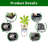 22-Inch High Flower Pot With Automatic Watering System