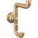 Delta Saylor Wall Mounted Double Towel Hook in Matte Black