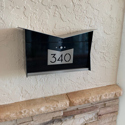 Aluminum Wall Mounted Mailbox