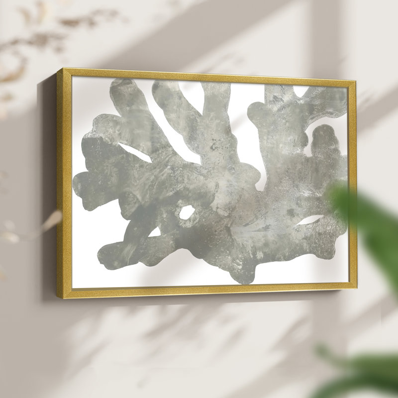 Stone Macro Coral IV - Reproduction encadrée - Restickable