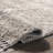 Makenna Performance Solid Shag Light Gray/Beige/Ivory Rug-482082604