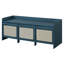 Banc de rangement rétro avec coussin capitonné-685790651-685790650