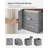 Hokku Designs Fabric Decorative Basket-1729668296