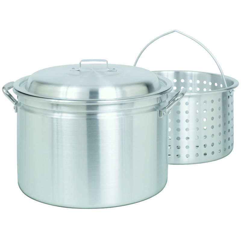 Bayou Classic Non-Stick Aluminum Stock Pot, 24-qt.