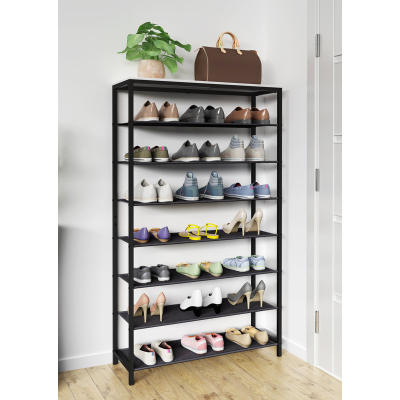 21 Pair Shoe Storage Cabinet, White