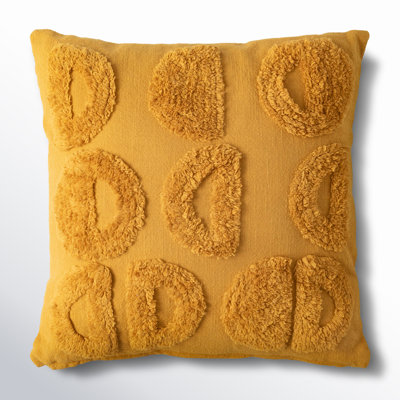 Albion Textured Cotton Throw Pillow