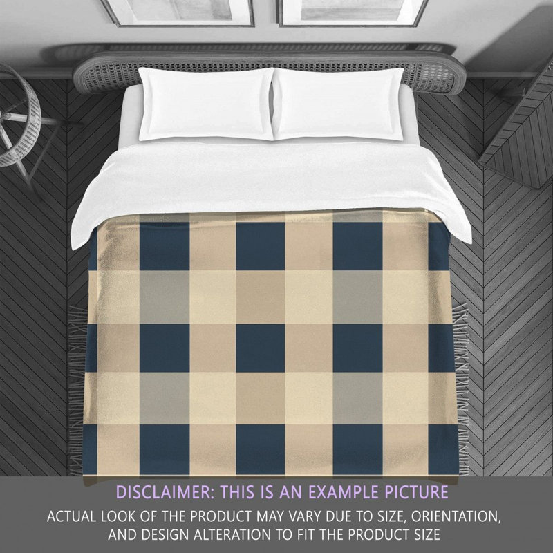 Checkered Comforter, Twin Comforter