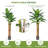 Artificial Banana Tree, Faux Banana Tree With Grey Planter-2117581335