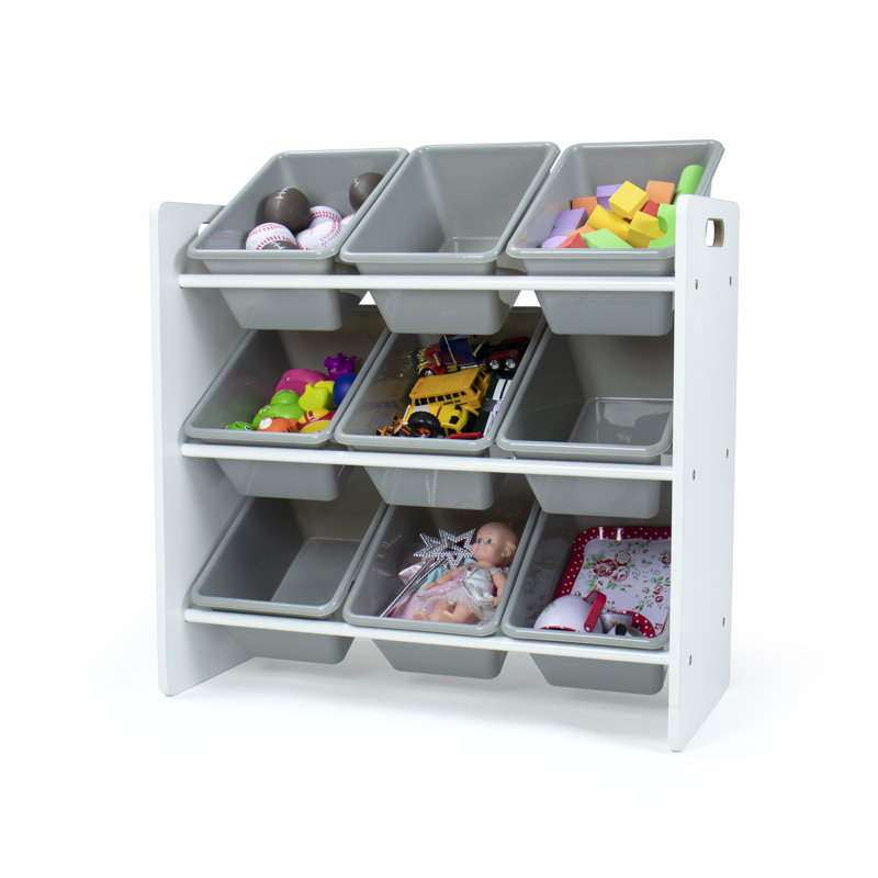 Nael Isabelle & Max™ Toy Organizer, White/Gray